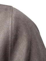 Men's Baseball Collar Snap Down Jacket - Trendsi - Flyclothing LLC