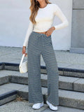 Lovelet Striped Wide Leg Pants - Trendsi - Flyclothing LLC
