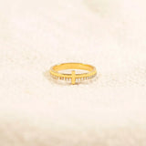 925 Sterling Silver Cross Ring - Trendsi - Flyclothing LLC