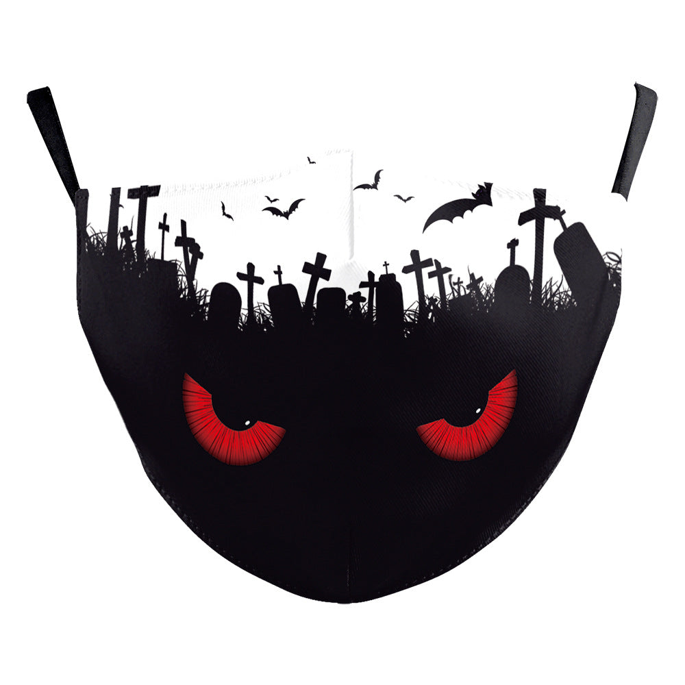 Halloween Clown Funny Horror Creative Double-layer Dust Mask - My Store - Flyclothing LLC