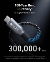 Anker Prime USB-C to USB-C Cable (240W, Upcycled-Braided) - Anker - Flyclothing LLC