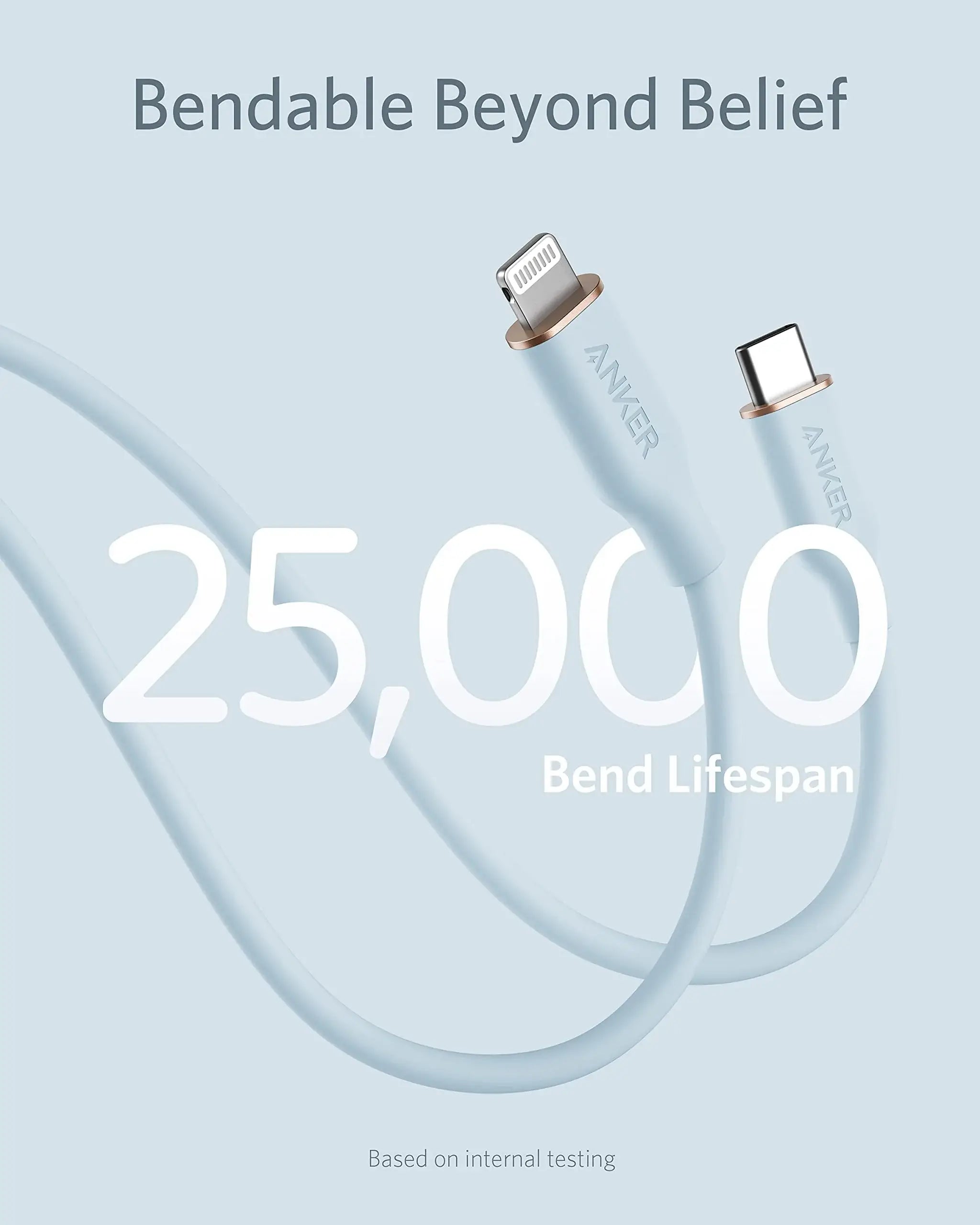 Anker <b>641</b> USB-C to Lightning Cable (Flow, Silicone) - Anker - Flyclothing LLC