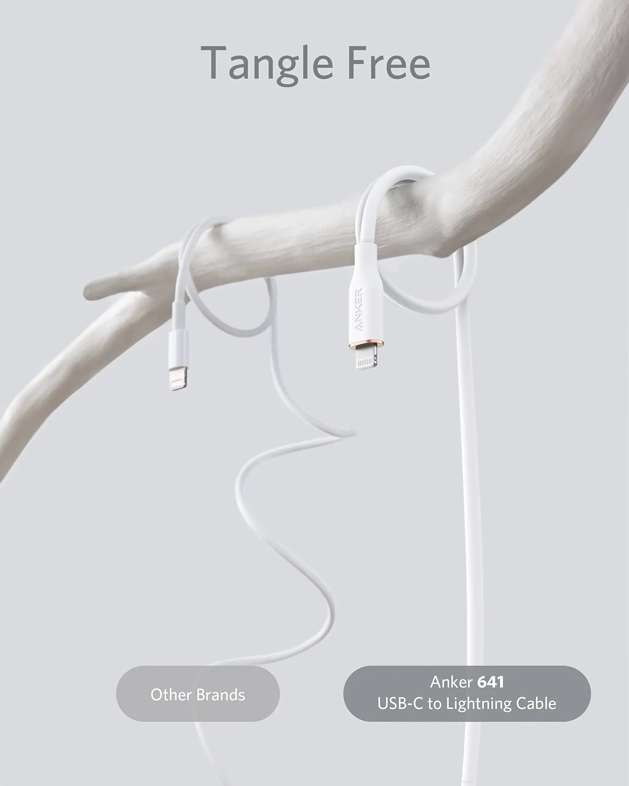 Anker <b>641</b> USB-C to Lightning Cable (Flow, Silicone) - Anker - Flyclothing LLC