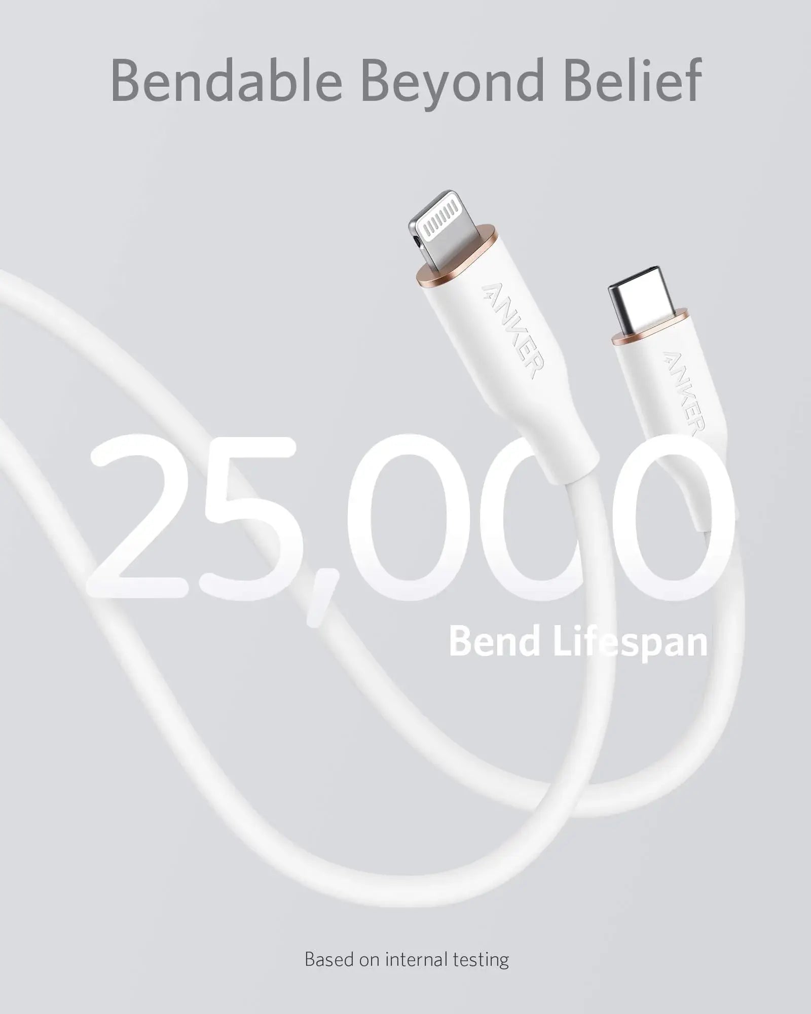 Anker <b>641</b> USB-C to Lightning Cable (Flow, Silicone) - Anker - Flyclothing LLC