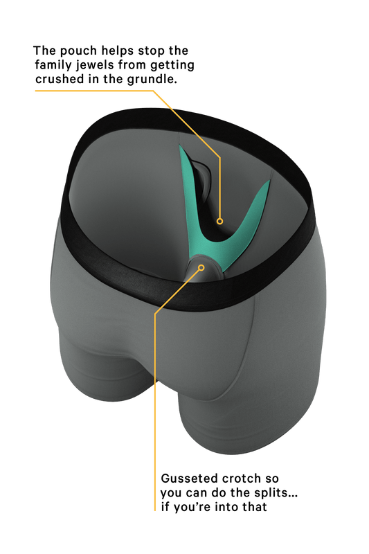 The Junk In The Trunk | Elephant Long Leg Ball Hammock® Pouch Boxers With Fly - Shinesty