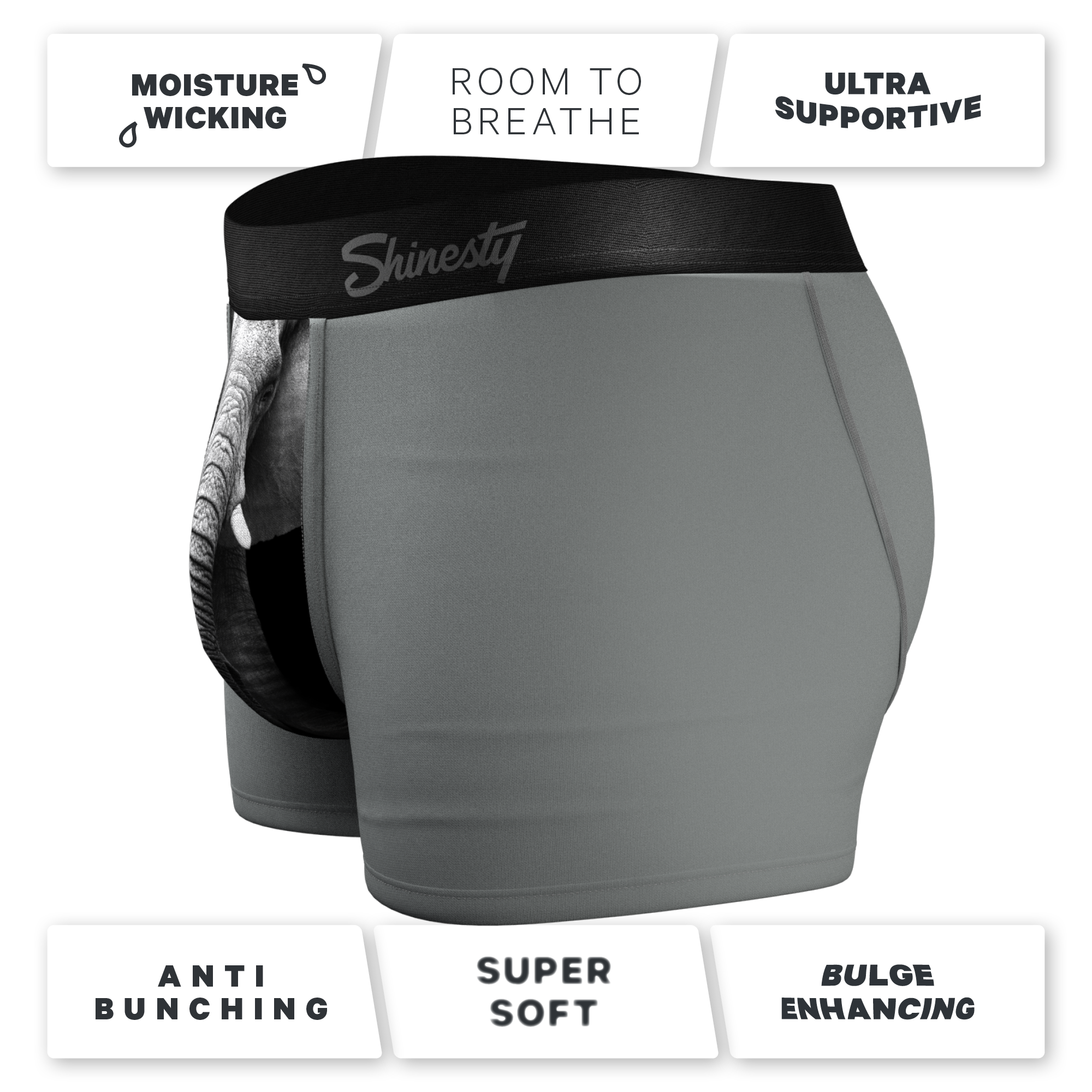 The Junk In The Trunk | Elephant Ball Hammock® Pouch Trunks Underwear