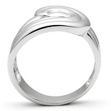 3W165 - Rhodium Brass Ring with No Stone