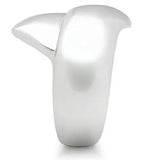 3W167 - Rhodium Brass Ring with No Stone - Alamode - Flyclothing LLC