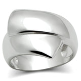 3W167 - Rhodium Brass Ring with No Stone - Alamode