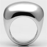 3W281 - Rhodium Brass Ring with No Stone - Alamode