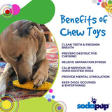 Corn on the Cob Nylon Dog Toy for Aggressive Chewers | USA Made | SodaPup - SodaPup/True Dogs, LLC - Flyclothing LLC