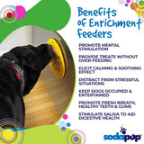 Rubber Duckies emat - Enrichment Lick Mat for Dogs and Cats - with Suction Cups | Bath Time Design | SodaPup USA Made - SodaPup/True Dogs, LLC - Flyclothing LLC