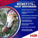 Football Dog Chew Toy & Treat Dispenser - USA Made | SodaPup - SodaPup/True Dogs, LLC - Flyclothing LLC
