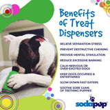 Can Toy Rubber Dog Chew Toy for Average Chewers | Treat Dispenser | USA Made - SodaPup/True Dogs, LLC - Flyclothing LLC