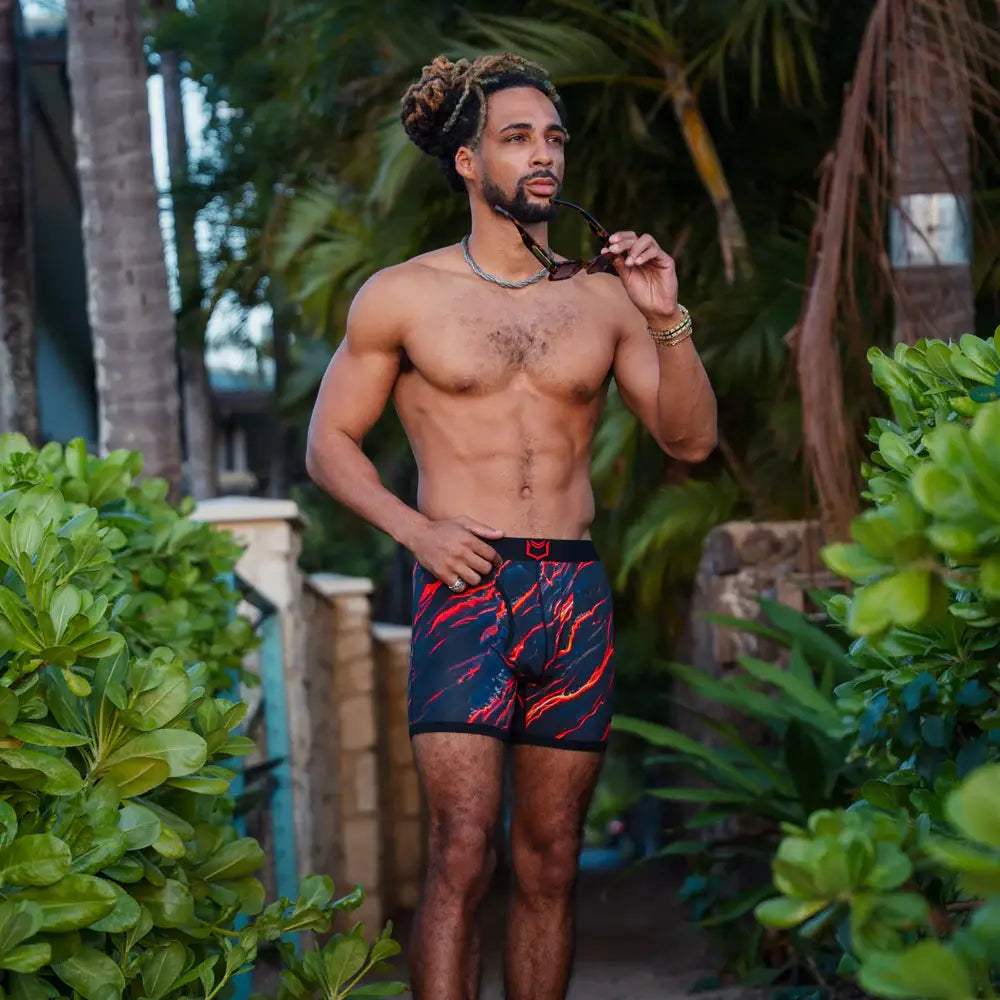 SHEATH 4.0 Bamboo Elements Men's Pouch Boxer Brief 5" - SHEATH UNDERWEAR - Flyclothing LLC