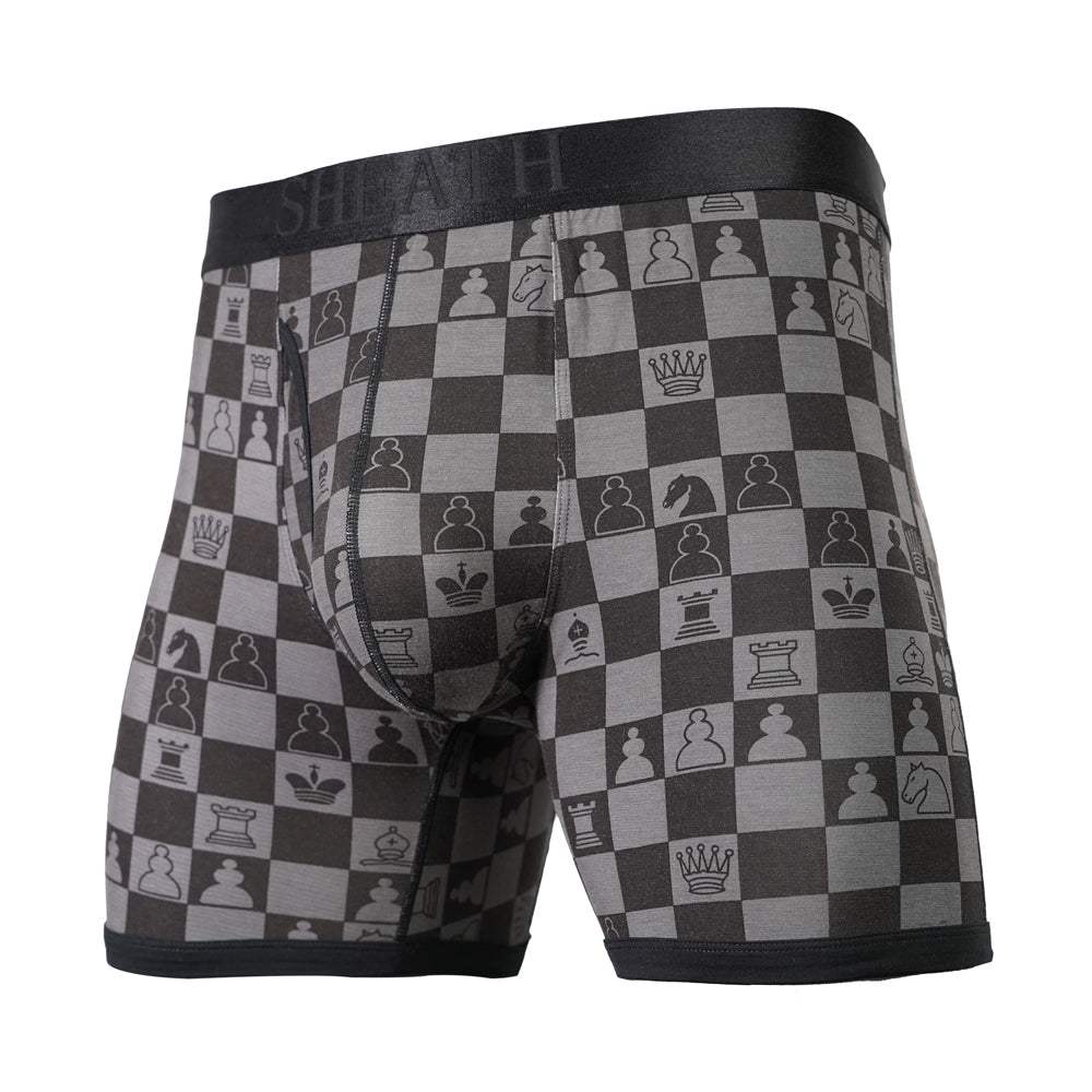 SHEATH 4.0 Bamboo Men's Pouch Boxer Brief 5" - SHEATH UNDERWEAR - Flyclothing LLC
