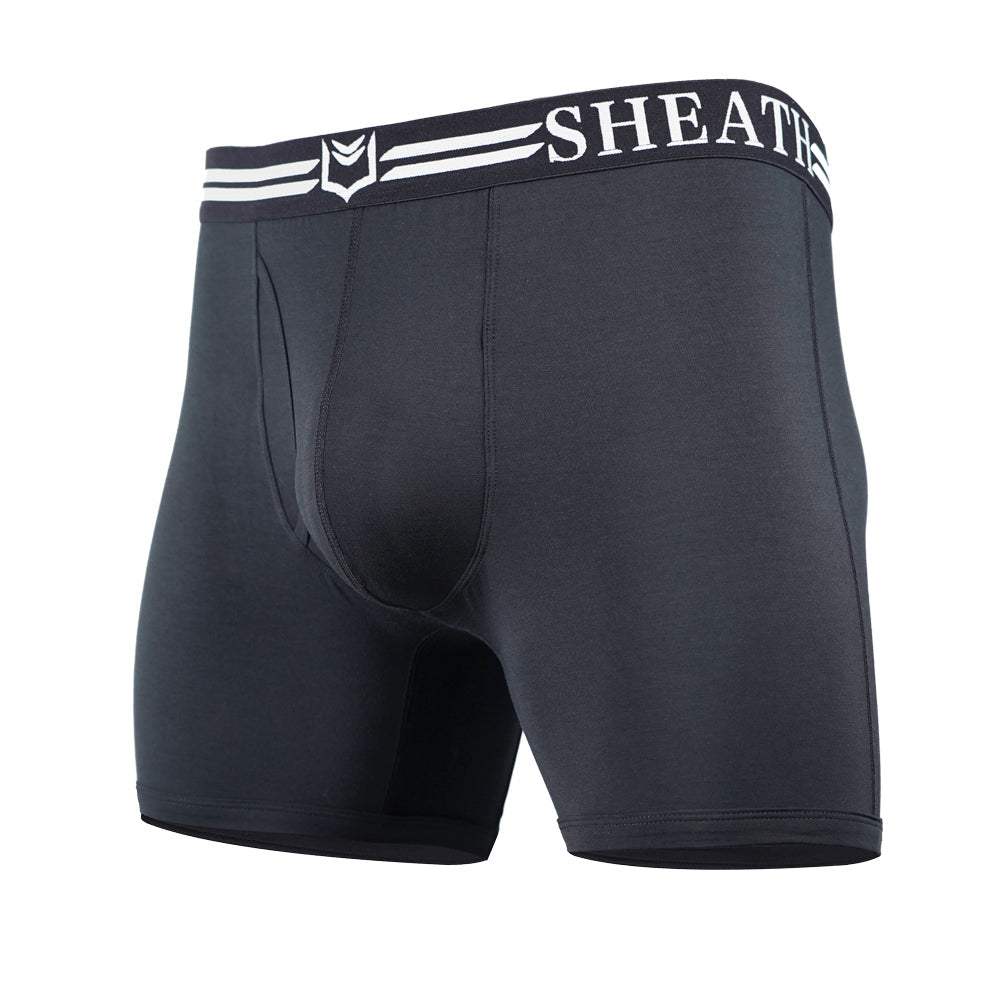 SHEATH 4.0 Modal Men's Pouch Boxer Brief 5" - SHEATH UNDERWEAR - Flyclothing LLC