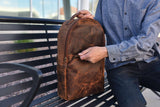 Executive Backpack - Kiko Leather - Flyclothing LLC