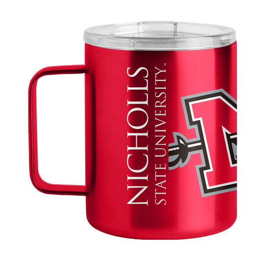 Nicholls State 15oz Hype Stainless Mug - Logo Brands - Flyclothing LLC