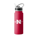 Nicholls State 25oz Logo Stainless Single Wall Flip Top Bottle