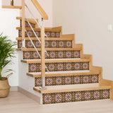 4" X 4" Old World Ole Peel and Stick Tiles - Homeroots - Flyclothing LLC