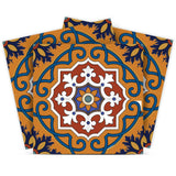 5" X 5" Old World Ole Peel and Stick Tiles - Homeroots - Flyclothing LLC