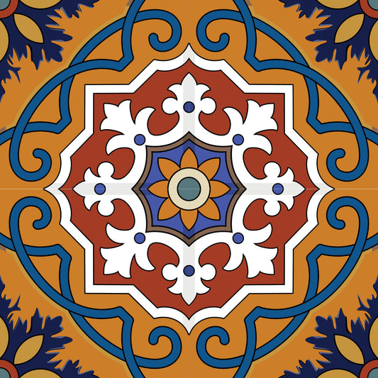 5" X 5" Old World Ole Peel and Stick Tiles