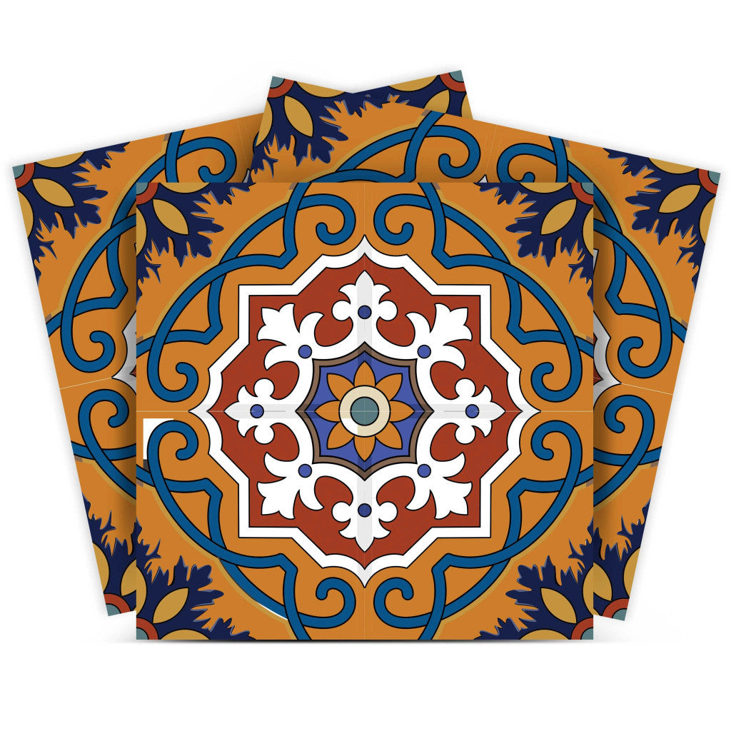 5" X 5" Old World Ole Peel and Stick Tiles