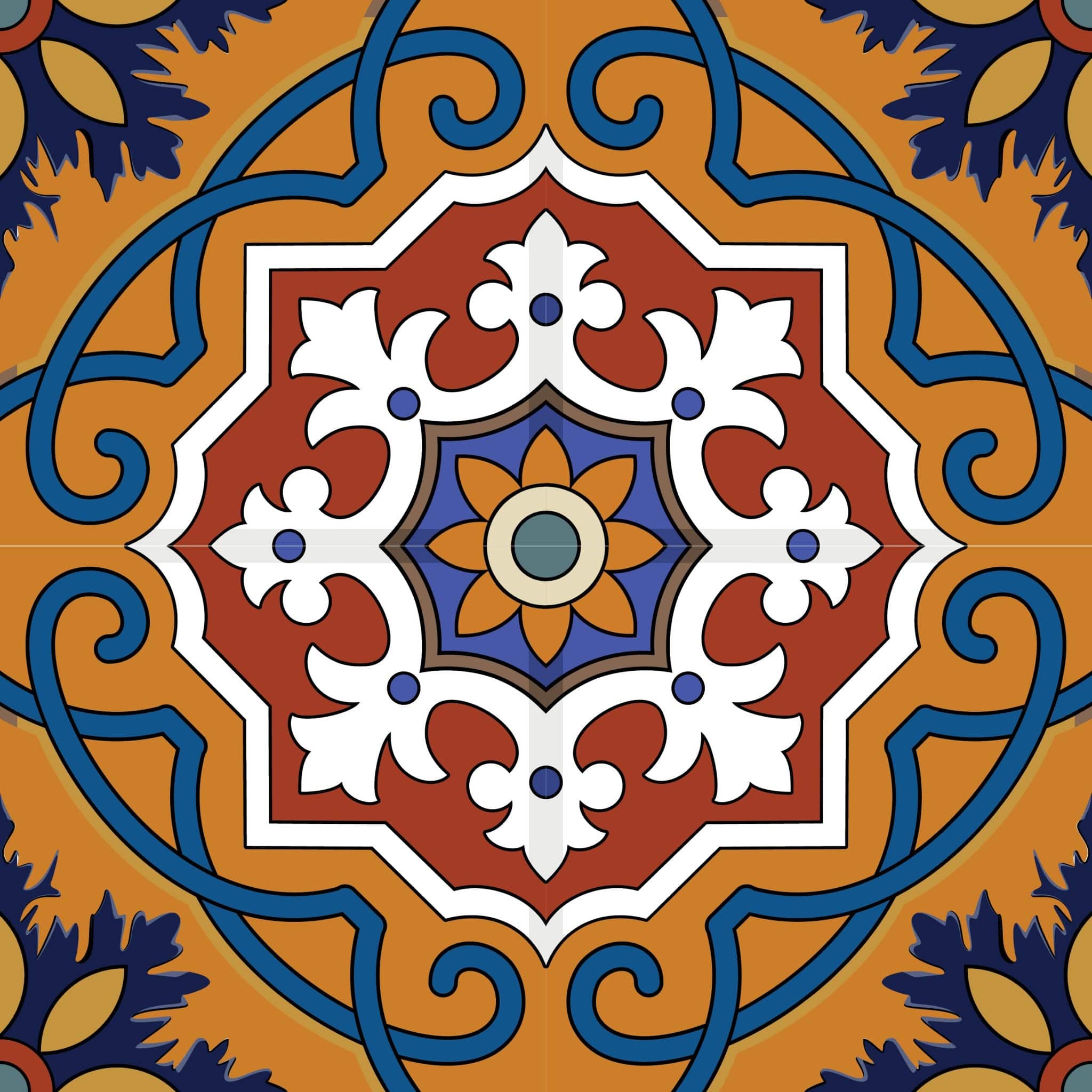 6" X 6" Old World Ole Peel and Stick Tiles - Homeroots