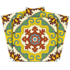 6" X 6" Fortuna Peel and Stick Removable Tiles - Homeroots