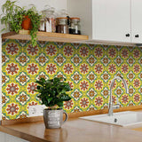 8" X 8" Fortuna Peel and Stick Removable Tiles - Homeroots - Flyclothing LLC