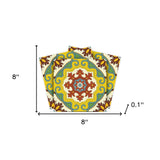 8" X 8" Fortuna Peel and Stick Removable Tiles - Homeroots - Flyclothing LLC