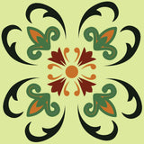 6" X 6" Auguri Flora Peel and Stick Removable  Tiles - Homeroots