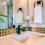 7" X 7" Auguri Mix Peel and Stick Removable Tiles - Homeroots - Flyclothing LLC