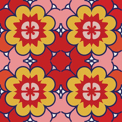 6" X 6" Auguri Geo Peel and Stick Removable  Tiles - Homeroots