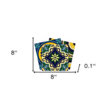 8" X 8" Euro Mosaic Peel and Stick Removable Tiles - Homeroots - Flyclothing LLC