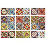 4" X 4" Mediterra Mosaic Peel and Stick Tiles - Homeroots - Flyclothing LLC