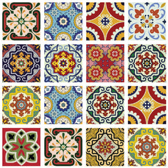 4" X 4" Mediterra Mosaic Peel and Stick Tiles