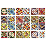 6" X 6" Mediterra Mosaic Peel and Stick Tiles - Homeroots - Flyclothing LLC