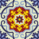 8" X 8" Blue And Yellow Mosaic Peel And Stick Removable Tiles - Homeroots