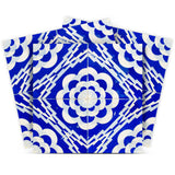 4" X 4" Blue And White Gerbera Peel And Stick Removable Tiles - Homeroots - Flyclothing LLC