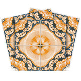 4" X 4" Golden Deco Peel And Stick Removable Tiles - Homeroots - Flyclothing LLC
