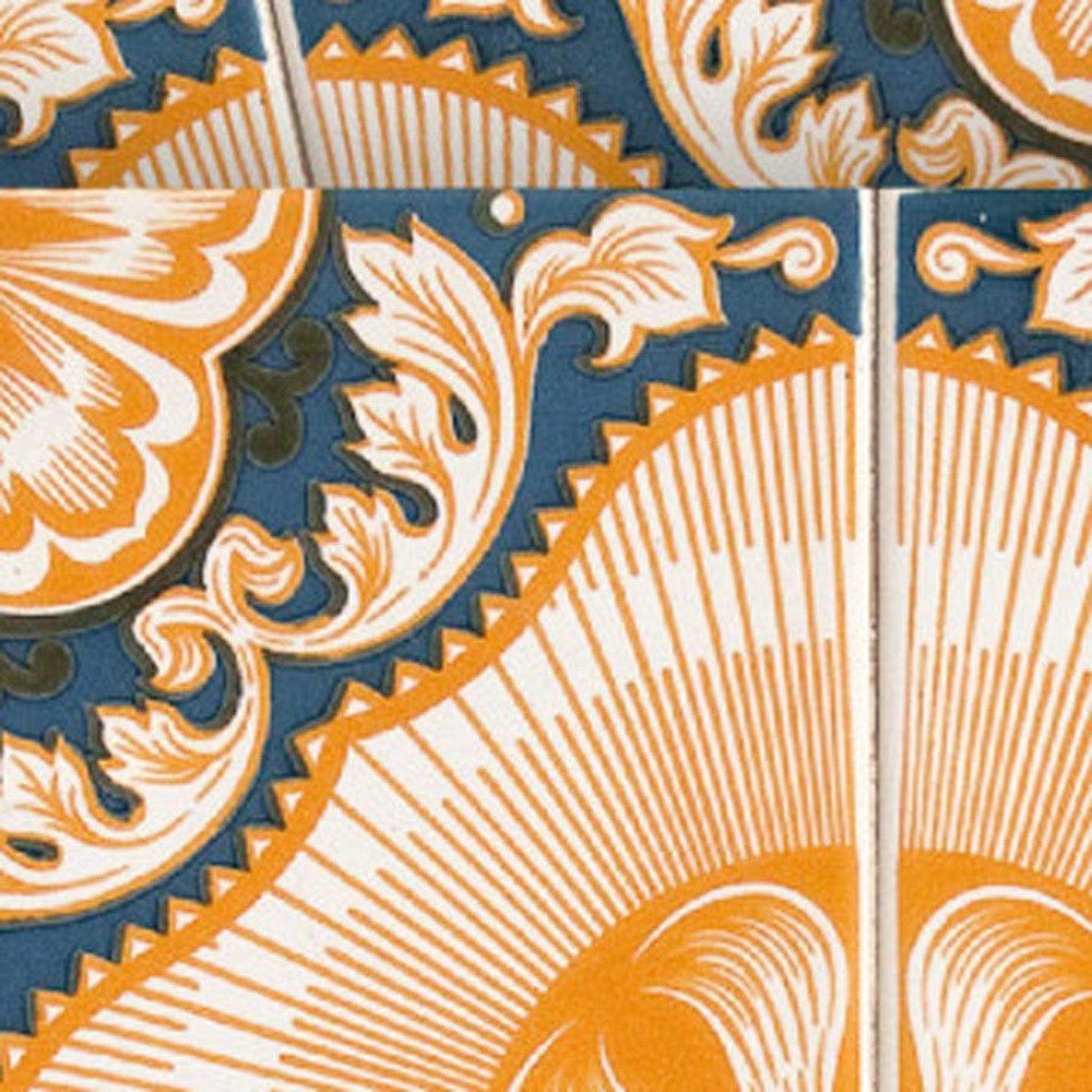 6" X 6" Golden Deco Peel And Stick Removable Tiles - Homeroots