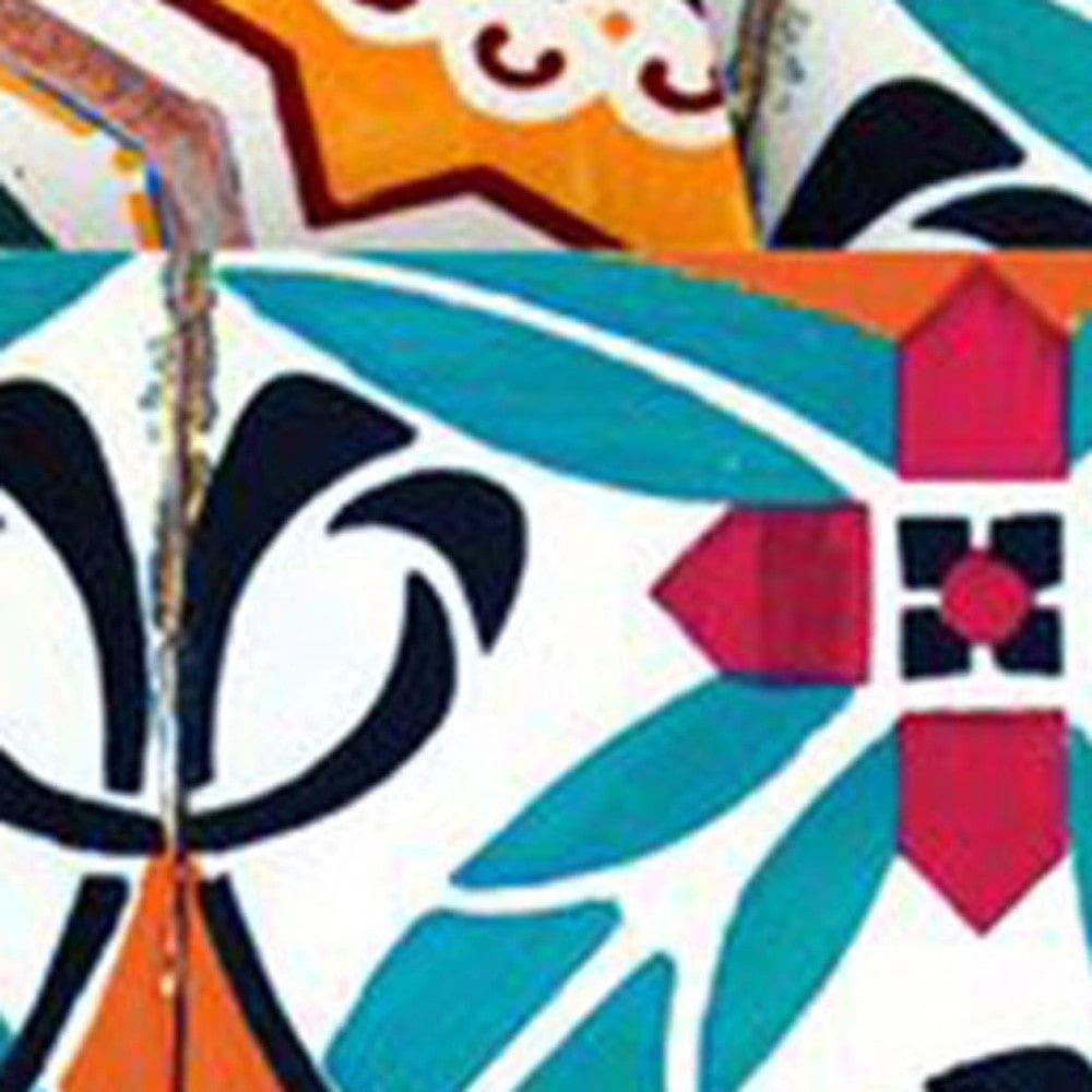 5" X 5" Terra Agra Peel And Stick Removable Tiles - Homeroots