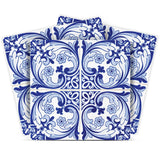 8" X 8" Blue Cloud Peel And Stick Removable Tiles - Homeroots