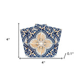 4" X 4" Nelly Peel And Stick Removable Tiles - Homeroots - Flyclothing LLC