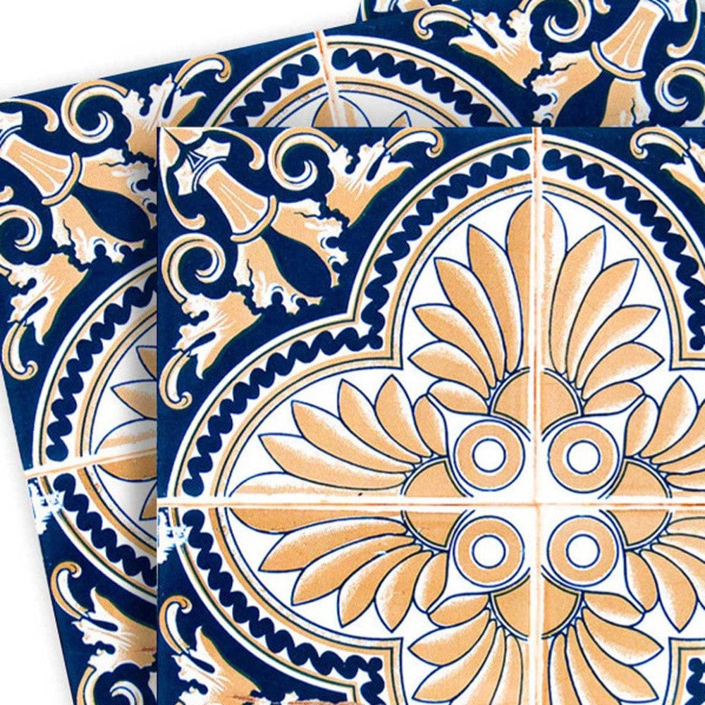 4" X 4" Nelly Peel And Stick Removable Tiles - Homeroots