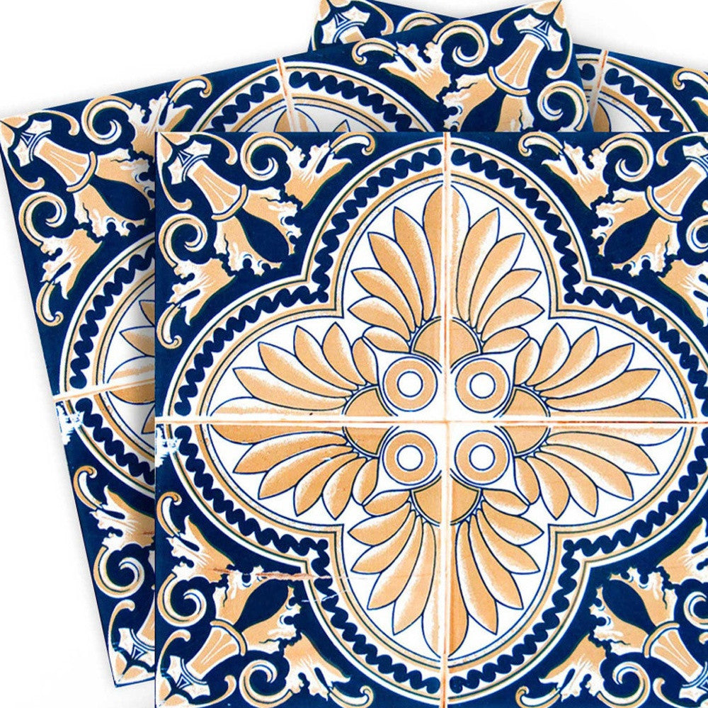 7" X 7" Nelly Peel And Stick Removable Tiles - Homeroots