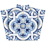 6" X 6" Blue Mia Peel And Stick Removable Tiles - Homeroots - Flyclothing LLC