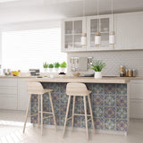 4" X 4" Muted Pastel Kyla Peel And Stick Tiles - Homeroots - Flyclothing LLC